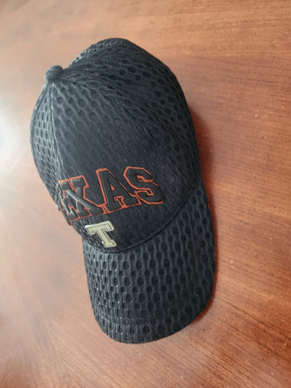 Black Head Wear TEXAS Mesh Strap Back Hat